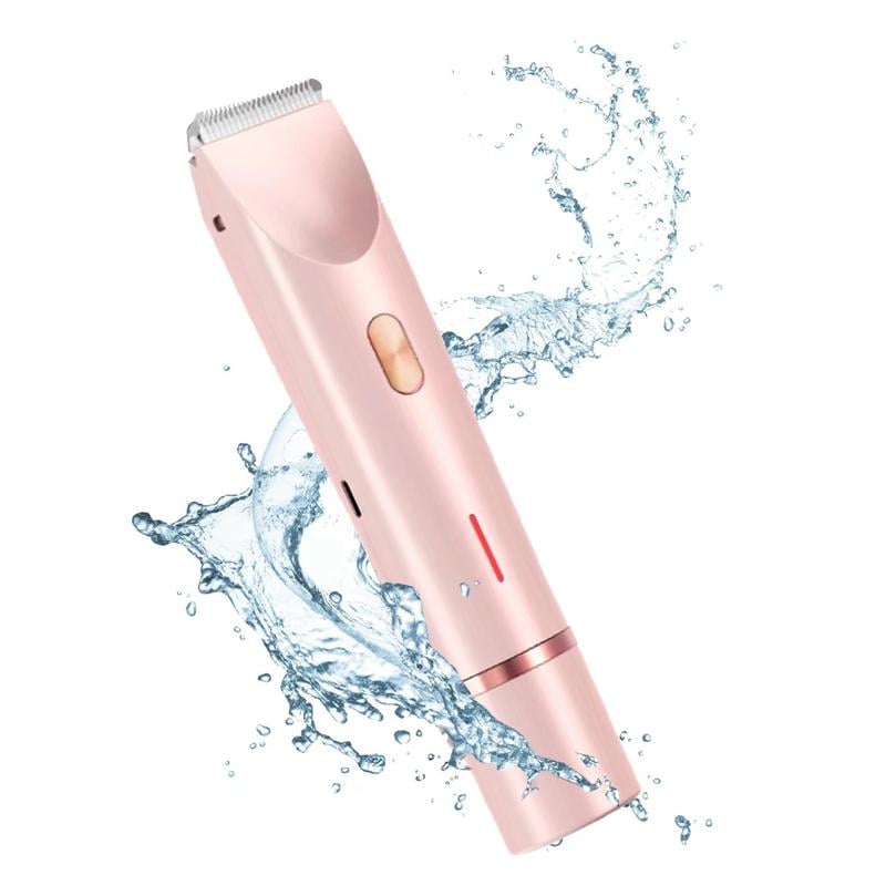 Women Electric Body Hair Trimmer | Armpit Leg Face Bikini Area Safe Shaver, 99% Unwanted Hair Removal No Wax Pain