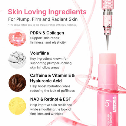 ⏰Buy one get one free! Last five hours!  🔥Acezozla Korean Pink CollagenVolume Multi Balm✨