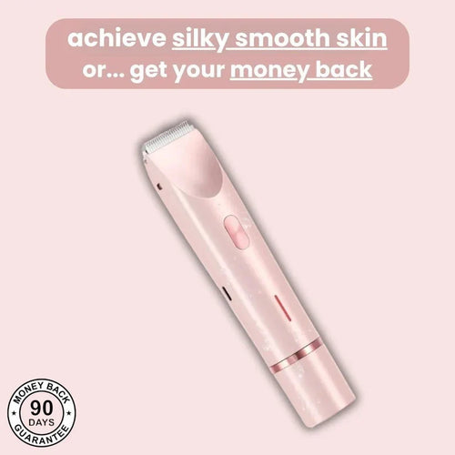 Women Electric Body Hair Trimmer | Armpit Leg Face Bikini Area Safe Shaver, 99% Unwanted Hair Removal No Wax Pain
