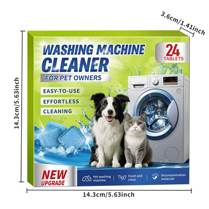 📢📢50% OFF !! ⏰Washing Machine Cleaner Tablets for Pet Owners